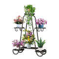 KOLENSA 6 Tier Metal Plant Stand | Rustproof Indoor Outdoor Flower Shelf