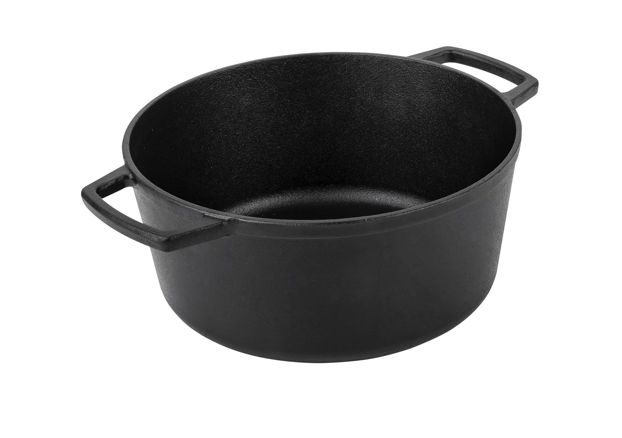 Prestige x Nadiya Cast Iron Casserole Dish | 4.5L Dutch Oven - Black