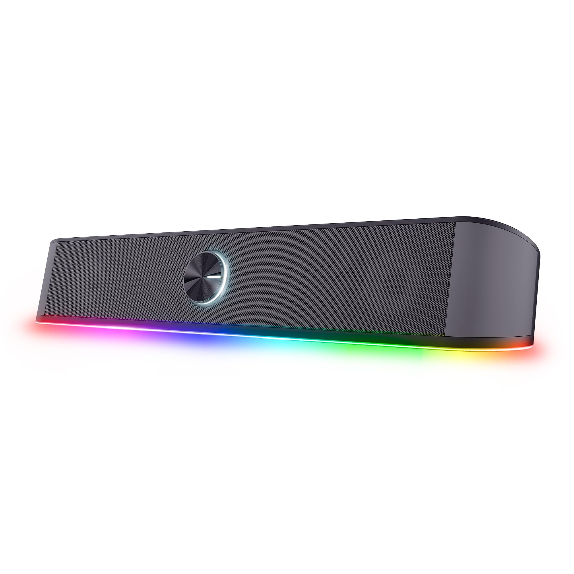Trust Gaming GXT 1619 Rhox RGB Soundbar – 12W USB Powered PC Speakers