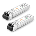 6COMGIGA 10GBase-SR SFP+ Transceiver | 850nm LC Multi Mode 2-Pack