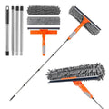175cm Telescopic Window Cleaner Kit with 2-in-1 Squeegee