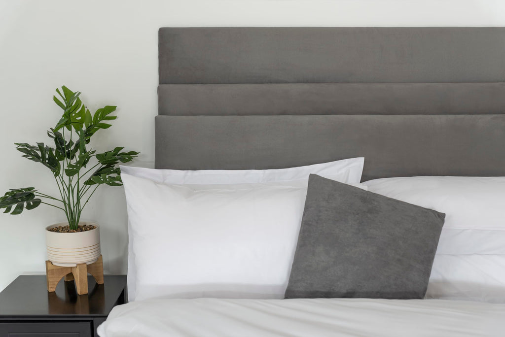 Belledorm Headboard Wrap Charcoal, Double