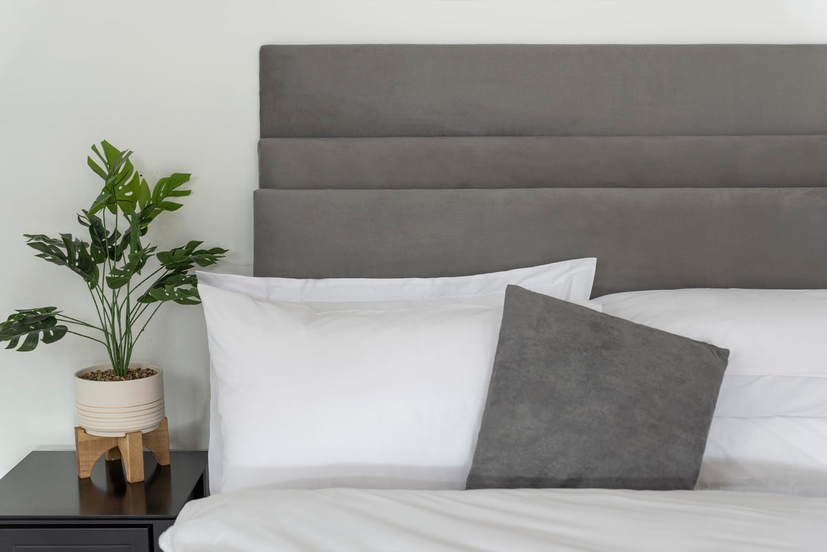 Belledorm Headboard Wrap Charcoal, Double