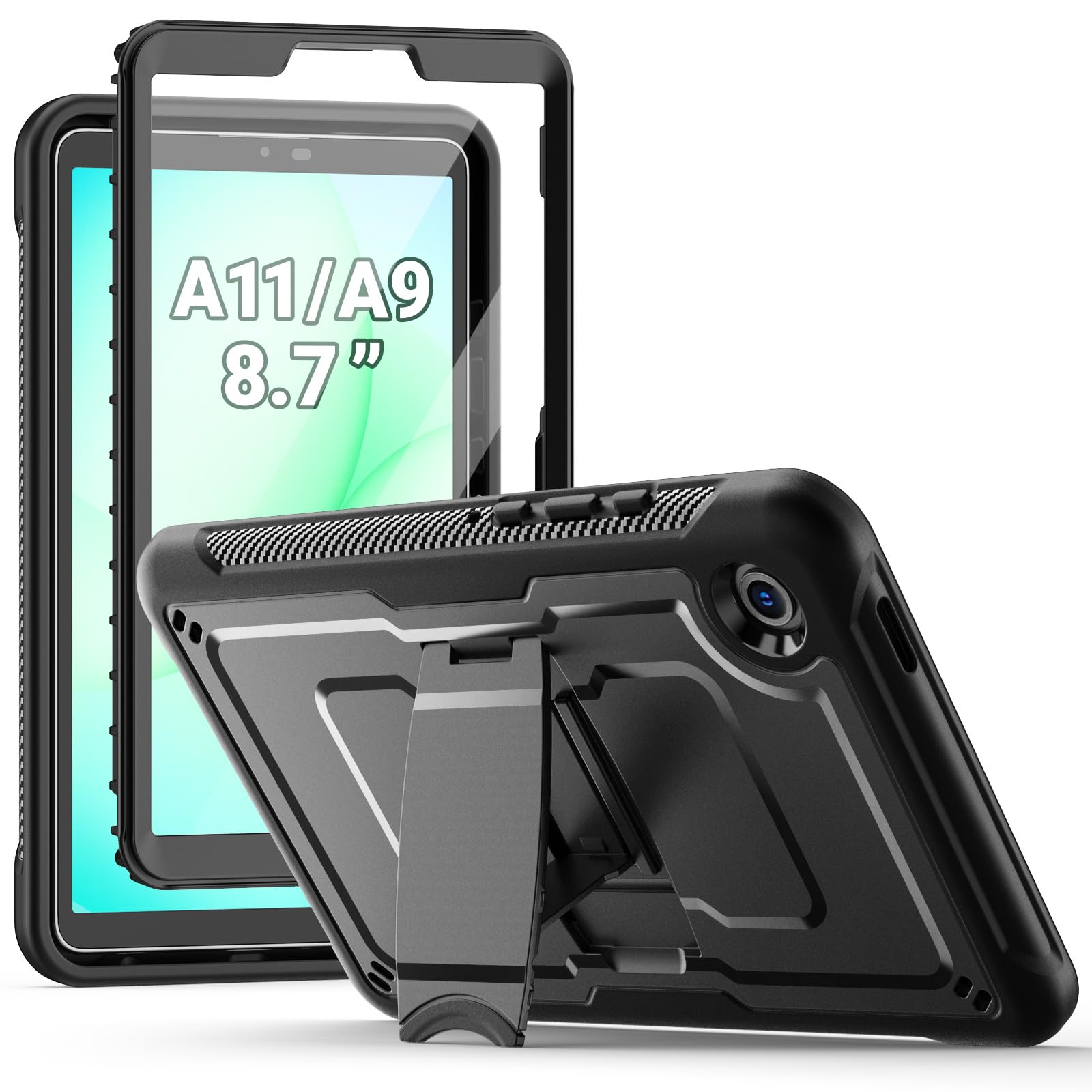 SEYMAC Samsung Galaxy Tab A11/A9 Case - Full Body Shockproof Cover
