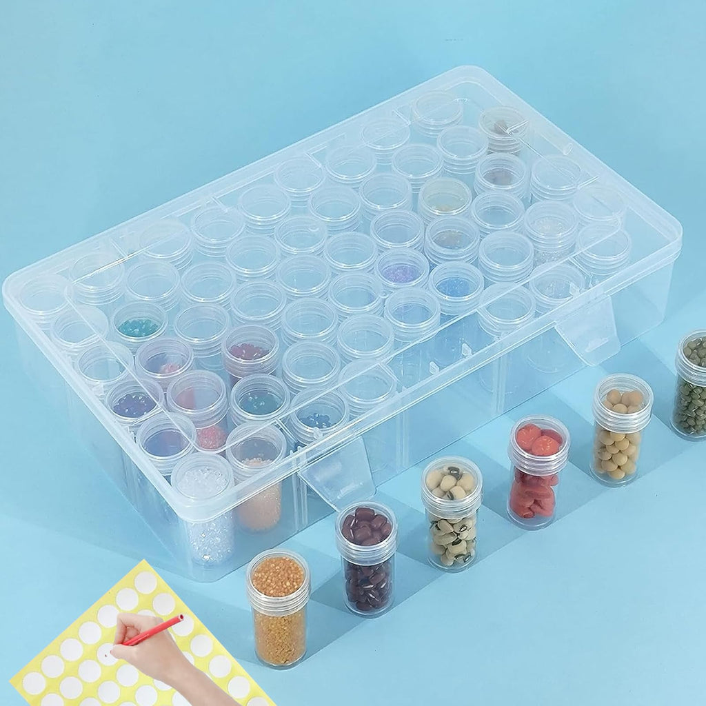 60 Slots Diamond Painting Storage & Organization Tray – Seed Organizer, Bead Container - image 3