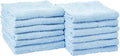 Simpli-Magic 100% Cotton Hand Towels - 12 Pack, Blue, 16"x27"