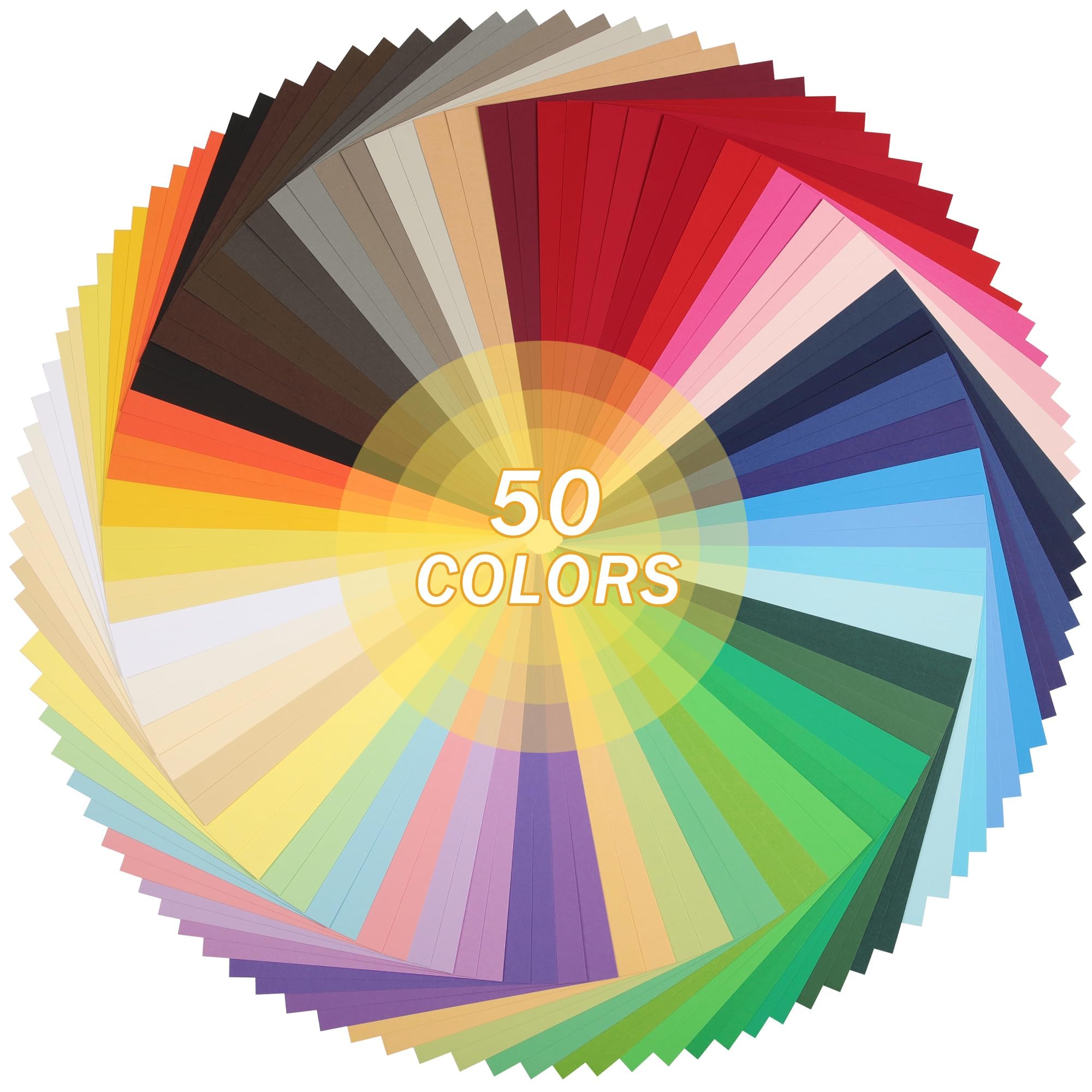 A4 Coloured Cardstock – 100 Sheets 180gsm for Card Making
