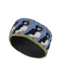 Pachamama Women's Wool Puffin Headband – Fleece Lined Ear Warmer