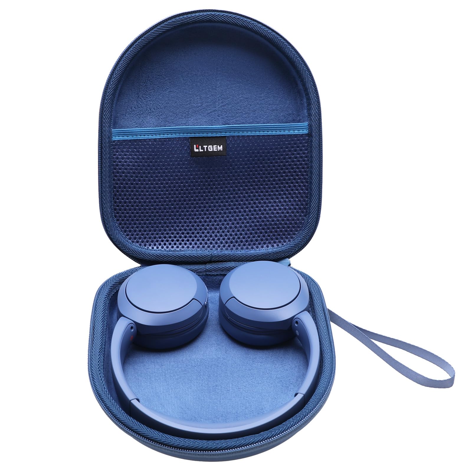 LTGEM Hard Carrying Case for Sony WH-CH520 & WH-CH510 Headphones - Blue