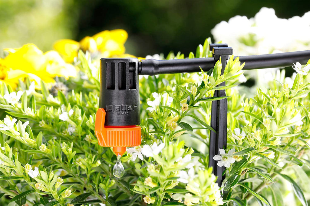 Claber Kit 50 Terrace Drip Irrigation System - Automatic Watering Set