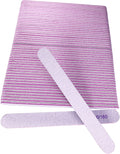 AhaTopia 50-Piece Nail Files for Acrylic & Natural Nails | 100/180 Grit