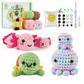 ElysiumEq Amigurumi Crochet Kit for Beginners with Video Tutorials