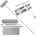 4.2m Telescopic Window Cleaner | Silicone Squeegee & Cloth