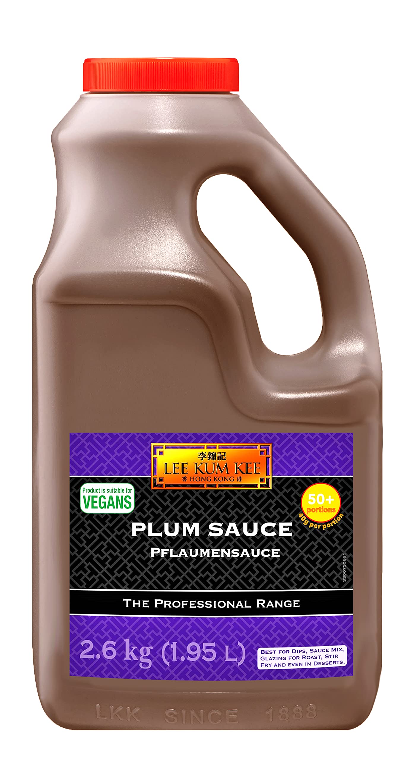 Lee Kum Kee Plum Sauce – Vegan Dipping and Stir-Fry Sauce, 2.6 kg
