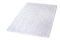 Kleine Wolke Cotton Bath Rug | Snow White Reversible Mat | 70x120cm