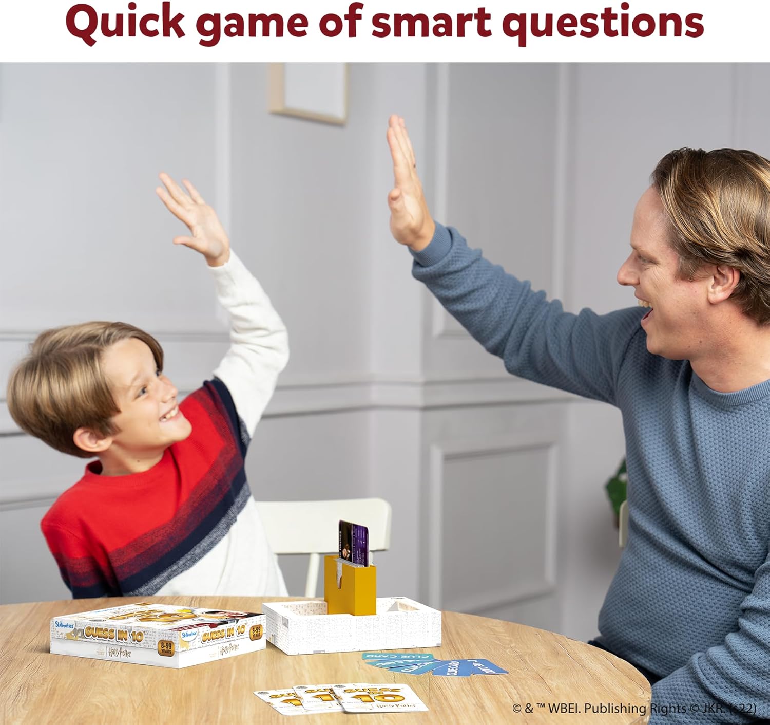 Skillmatics Guess in 10 Harry Potter Trivia Card Game for Families