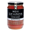 Helmos Greek Carob Honey – Raw, Unpasteurized & Natural - 950g