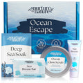 Nurture by Nature Pamper Gift Set - 4-Piece Vegan Spa Hamper for Women