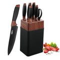 Jolof Store 7-Piece Kitchen Knife Set | Nonstick Sharp Knives with Block