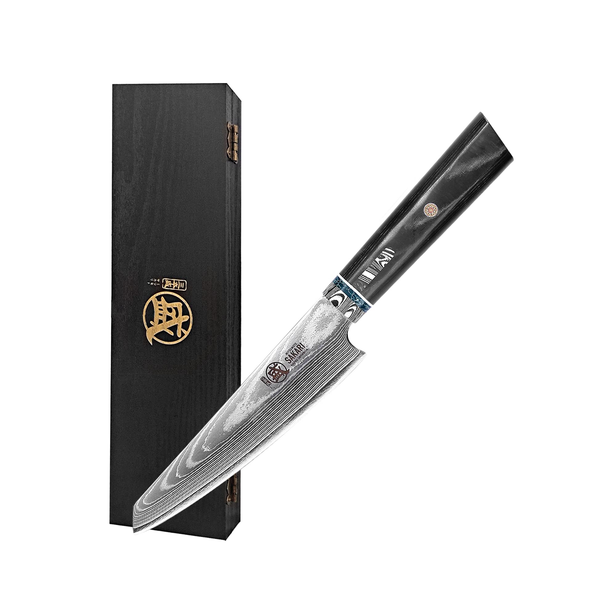 MITSUMOTO SAKARI 4.5" Japanese Chef Knife – Hand Forged HAP40 Steel