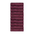 HOMELOVER Organic Cotton Washcloths - 10 Pack Turkish Face Cloths