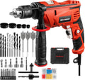 Enventor Corded Hammer Drill - 900W Variable Speed with 36 Accessories