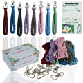 Jolof Store Macrame Keychain Kit – DIY Boho Craft Set for Beginners