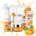 Vitamin C Skin Care Set – 8pc Brightening & Anti-Aging Kit