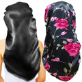 Jolof Store 2-Pack Extra Large Satin Bonnets for Long Braids and Locs