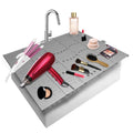 Mofason Silicone Bathroom Sink Cover – Heat Resistant Makeup Organizer Mat