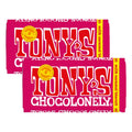 Tony's Chocolonely Milk Chocolate Caramel & Biscuit - 180g (2 Pack)