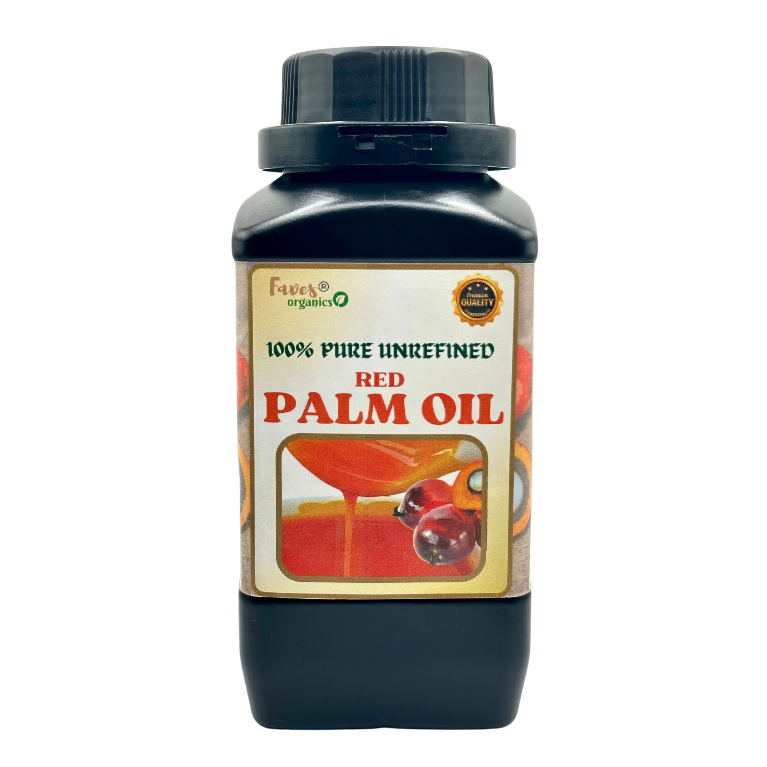 Jolof Store 100% Pure Unrefined Nigerian Red Palm Oil for Cooking – 1L