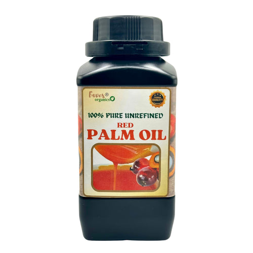 Jolof Store 100% Pure Unrefined Nigerian Red Palm Oil for Cooking – 1L