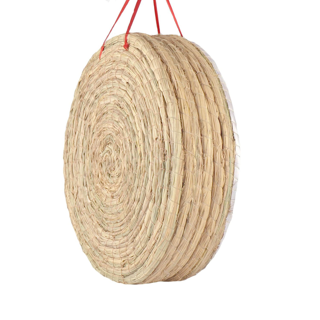 AUVIM 20" Hand-Made Straw Archery Target for Backyard & Traditional Bows