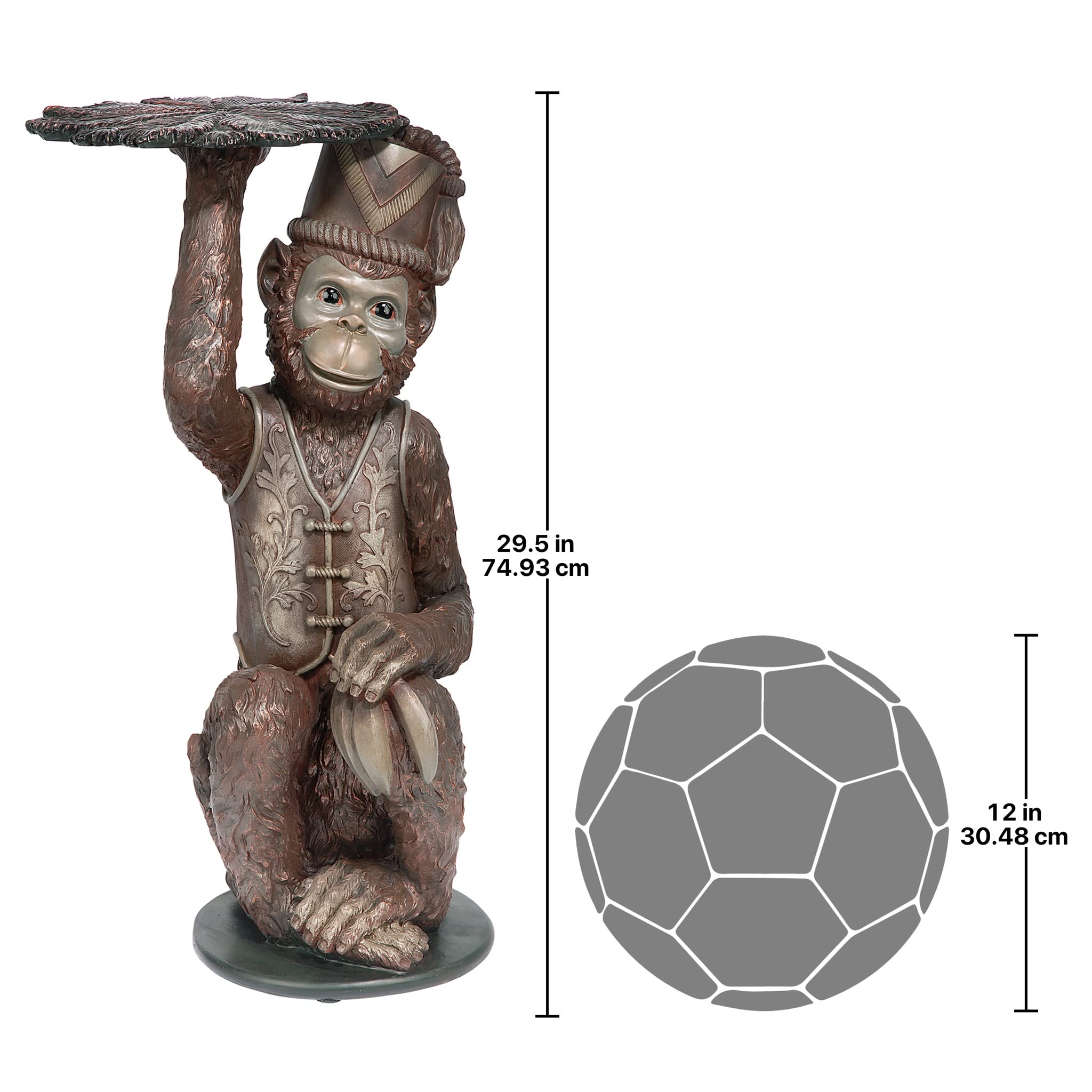 Design Toscano Sophie Garden Statue Bird Bath Feeder - Antique Stone