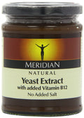 Meridian Foods Natural Yeast Extract with Vitamin B12 - No Salt (Pack of 2)