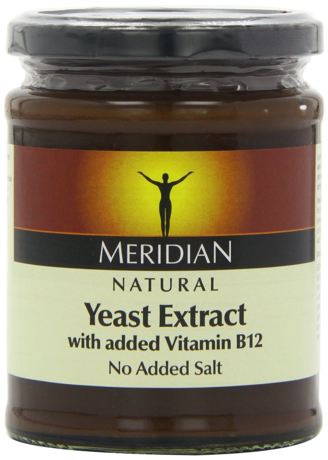Meridian Foods Natural Yeast Extract with Vitamin B12 - No Salt (Pack of 2)
