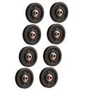 LFJ 90mm Gym Pulley Wheel – 8 Pack Nylon Bearing Cable Machine Parts