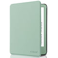 CoBak Kindle 11th Gen Case – Premium PU Leather Smart Cover, Matcha Green