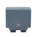 Schneider Electric Lisse IP66 Weatherproof 2 Gang 13A Switched Socket