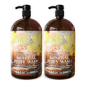Dead Sea Collection Almond Vanilla Body Wash - Hydrating Shower Gel 2-Pack