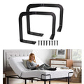 ANTEISI Mattress Retainer Bar, Set of 2, Black