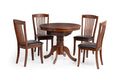 Julian Bowen Canterbury Extending Table, Mahogany - H77xW120xD90cm - image 1