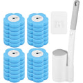 Jolof Store Toilet Wand Kit – 24 Disposable Refills & Wall-Mounted Holder