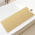 Bingobang Non-Slip Bath Mat | 100x40cm Loofah Textured PVC Shower Mat