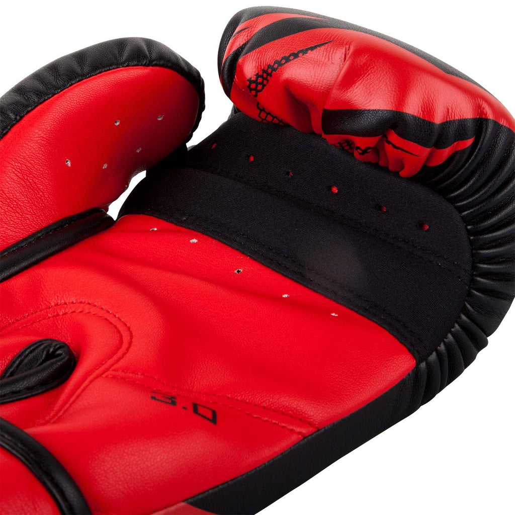 Venum Challenger 3.0 Boxing Gloves – 12 Oz Triple Density Foam – Black/Red
