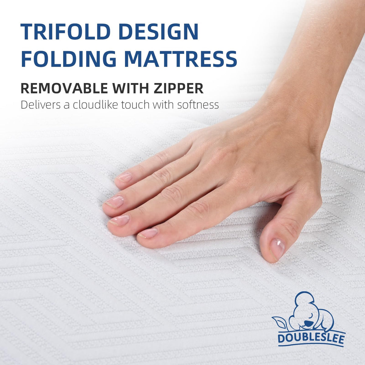 Doubleslee Folding Mattress single 6 Inch Height 90x190x15cm - image 2