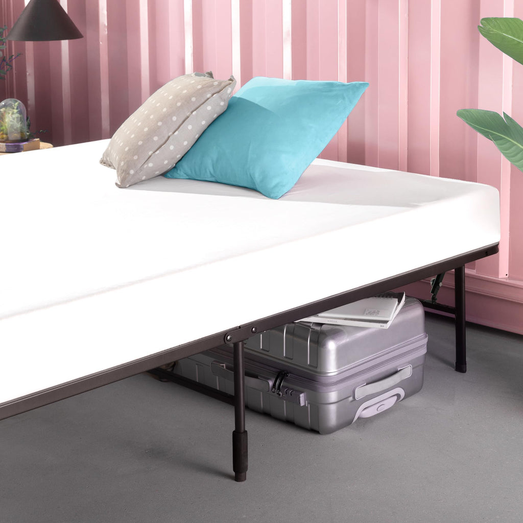 Zinus SmartBase King Size Metal Platform Bed Frame with Underbed Storage