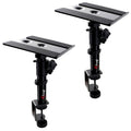Desktop Speaker Stands – Pair of Adjustable Tilt Monitor Risers