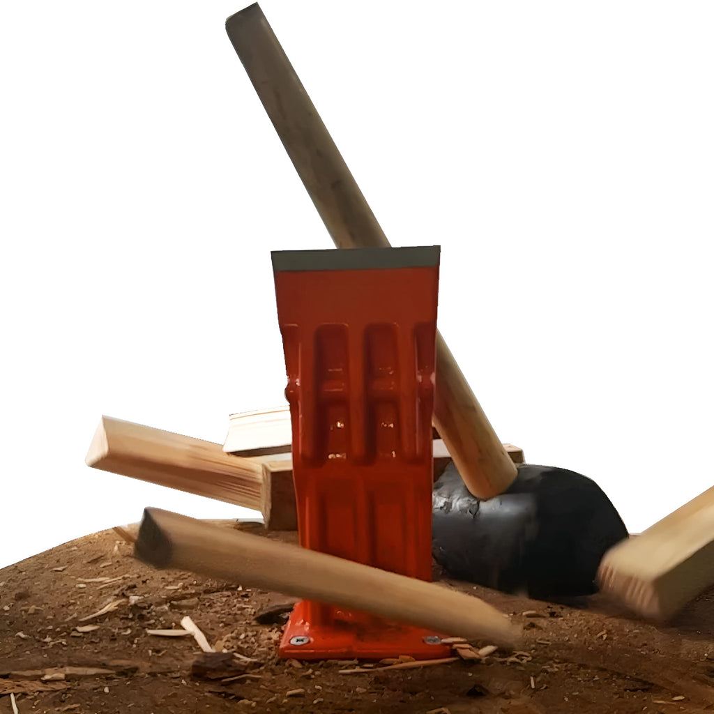 Forest Master USAB 7" Manual Log Splitter | Ductile Cast Iron Kindling Tool